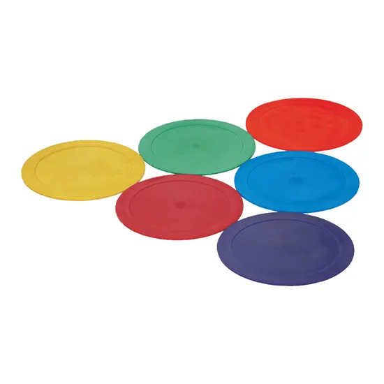 Round Floor Markers Pack of 6 - Modern Teaching Aids NZ