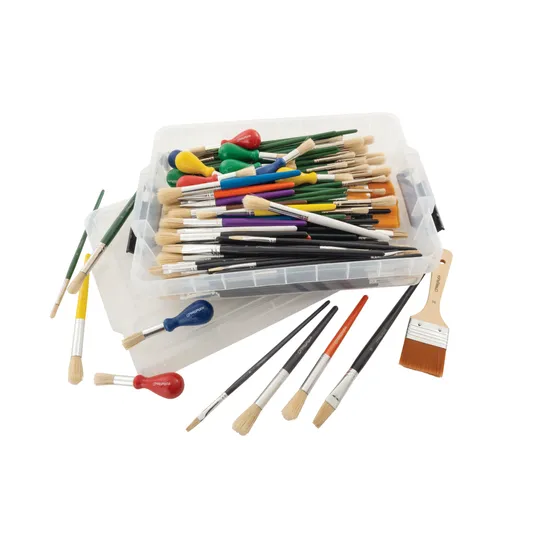 Creatistics Paint Brush Set - Pack of 114 - Modern Teaching Aids NZ