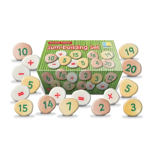 Number Pebbles Sum Building Set - Modern Teaching Aids NZ