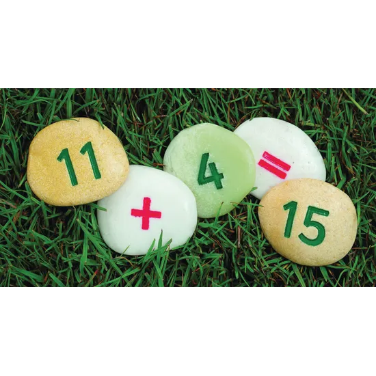 Number Pebbles Sum Building Set - Modern Teaching Aids NZ