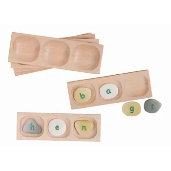 3 Pebble Word Building Kit