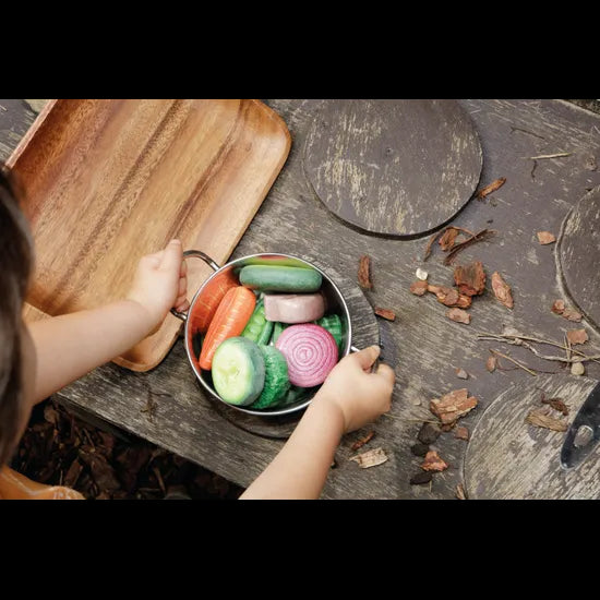 Sensory Play Stones: Vegetables 8 Piecess - Modern Teaching Aids NZ