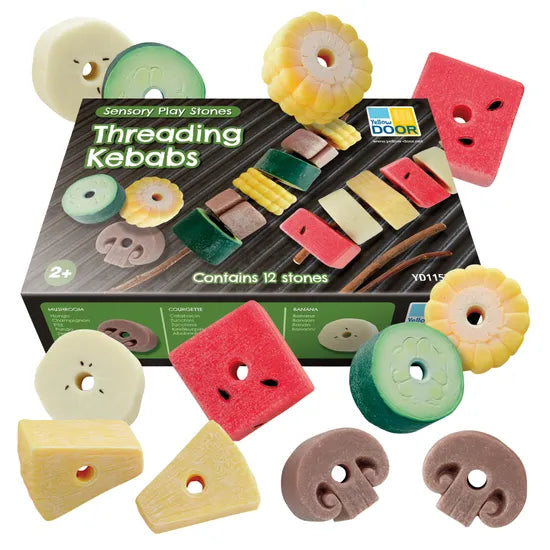 Threading Kebabs Set of 12 - Modern Teaching Aids NZ