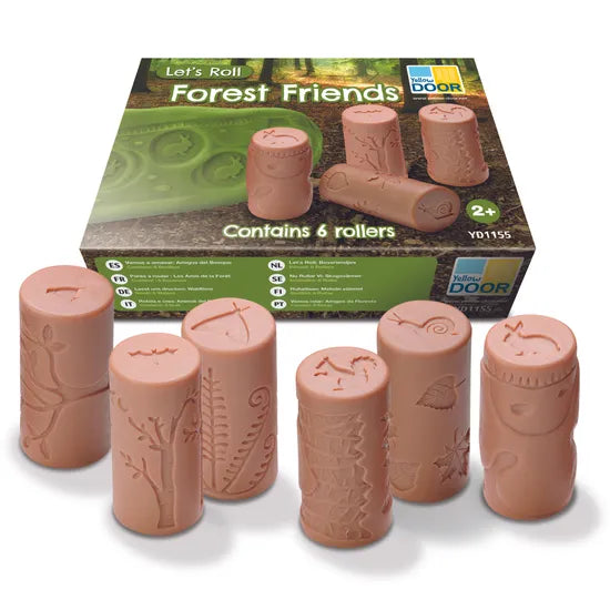 Forest Friends Rollers - Set of 6 - Modern Teaching Aids NZ