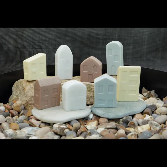 Little Lands Houses Set of 8 - Modern Teaching Aids NZ