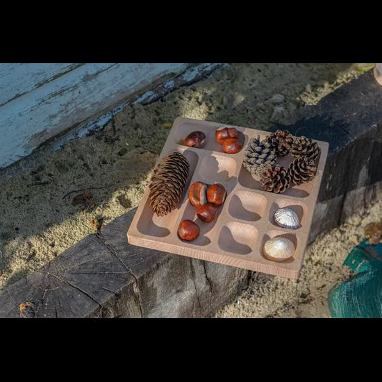 Natural Wooden Tinker Tray - Modern Teaching Aids NZ