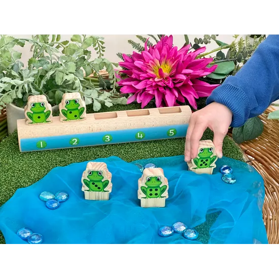 Five Frogs on a Log - Modern Teaching Aids NZ
