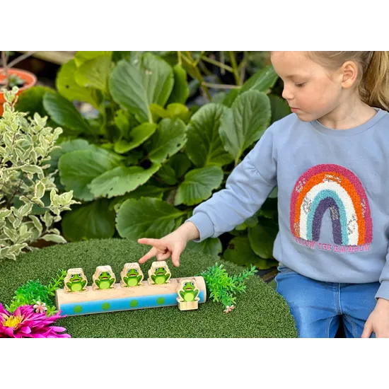 Five Frogs on a Log - Modern Teaching Aids NZ