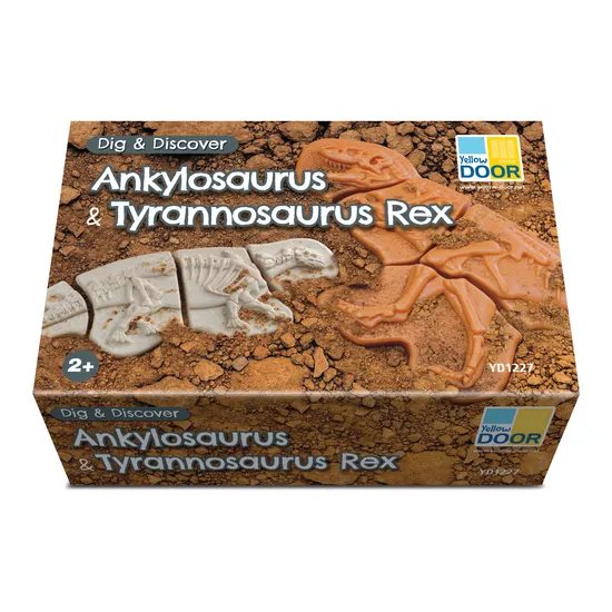 Dig and Discover - Ankylosaurus & Tyrannosaurus rex