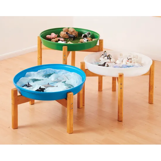 Landscape Deep Spot Trays & Stands Trio