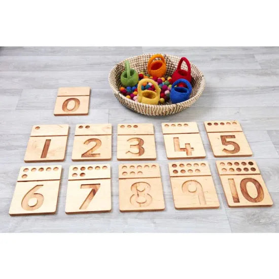 Felt Ball Numbers Pack - Modern Teaching Aids NZ