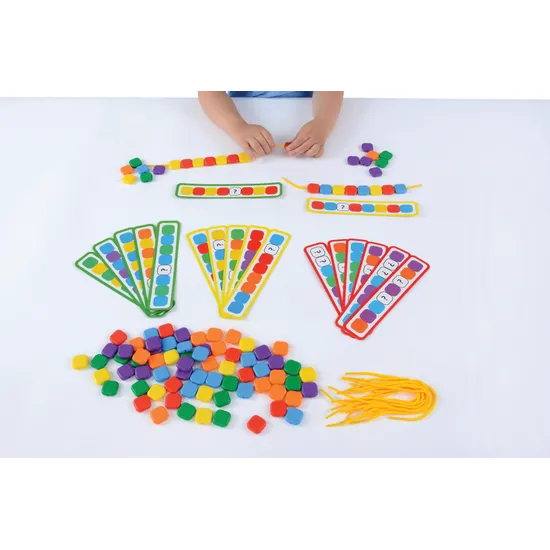 Colour Beads and Laces - Modern Teaching Aids NZ