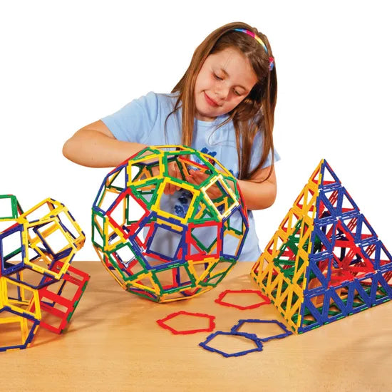 Polydron Frameworks Basic Set - 280 Pieces - Modern Teaching Aids NZ