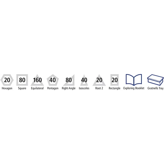 Polydron Frameworks Multi Pack - 2D & 3D Geometry, Set of 460 - Modern Teaching Aids NZ