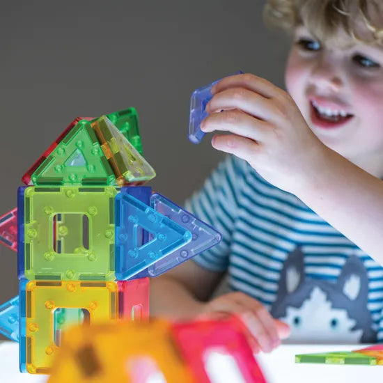 Polydron Kindermag Translucent Set of 24 - Modern Teaching Aids NZ