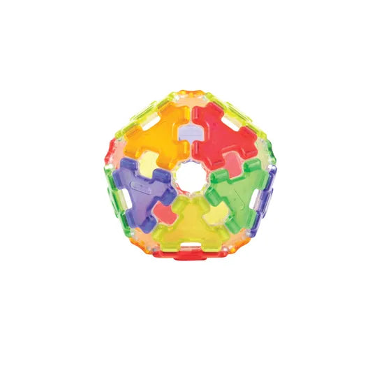 Magnetic Polydron - Transparent Shapes - 70 Pieces - Modern Teaching Aids NZ