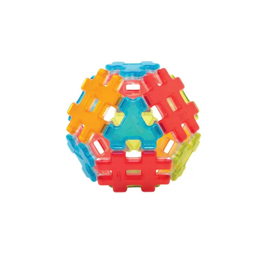 Magnetic Polydron - Transparent Shapes - 70 Pieces - Modern Teaching Aids NZ