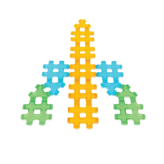 Magnetic Polydron - Transparent Shapes - 70 Pieces - Modern Teaching Aids NZ