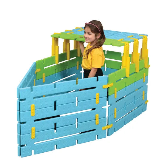 Constructa Den Builder - 76 pieces - Modern Teaching Aids NZ