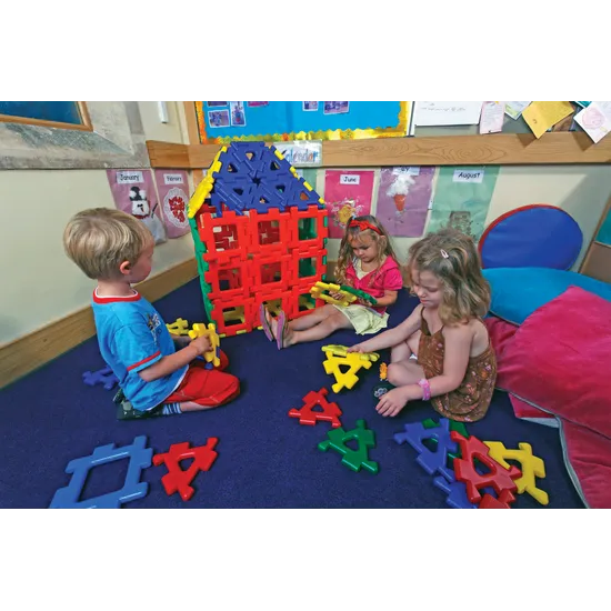 Giant Polydron Set of 40 - Modern Teaching Aids NZ