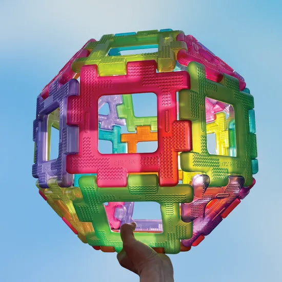 Translucent Giant Polydron Set of 60 - Modern Teaching Aids NZ
