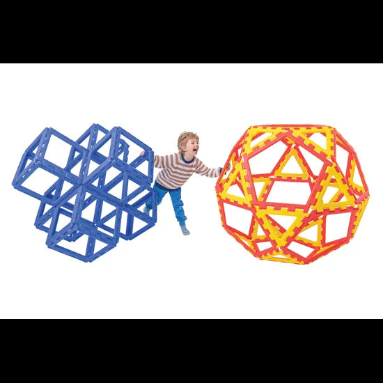 XL Polydron Geo Dome Set of 62 - Modern Teaching Aids NZ