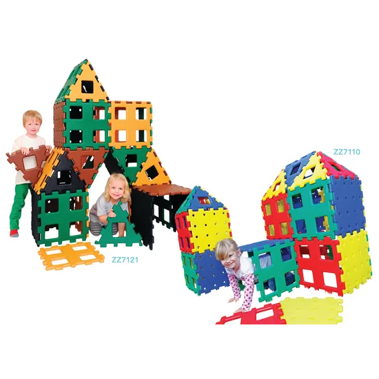 Polydron XL - Double Set - 72 pieces - Modern Teaching Aids NZ