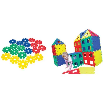 Polydron Giant Bright Colours Play 56 Pieces - Modern Teaching Aids NZ