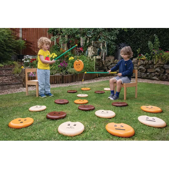 Giant Emotions Fishing Set 20 pieces - Modern Teaching Aids NZ