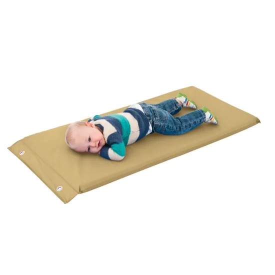 MTA Spaces - Wall Rack & 10 Mats - 2.5cm - Beige - Modern Teaching Aids NZ