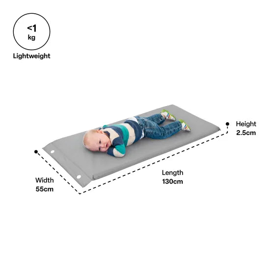 MTA Spaces - Sleeping Peg Mat - 2.5cm thick - Grey - Modern Teaching Aids NZ