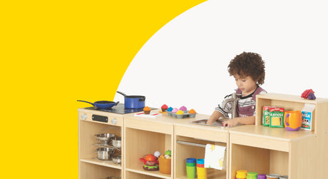 How to build the ultimate indoor play space in your kitchen corner