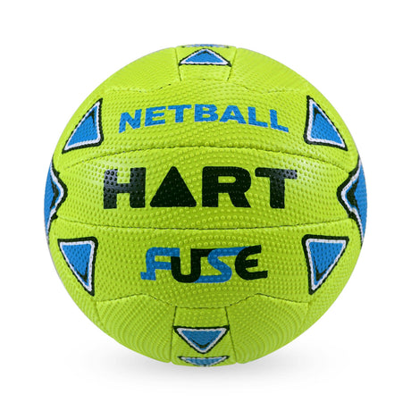 HART Fuse Netball Fluro Yellow/Blue - Size 5 - Modern Teaching Aids NZ