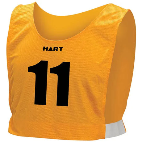 HART Numbered Bib Set Junior - Yellow - Modern Teaching Aids NZ