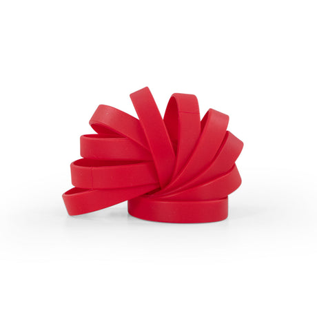 Silicone Wrist Bands Red x 10 - Modern Teaching Aids NZ