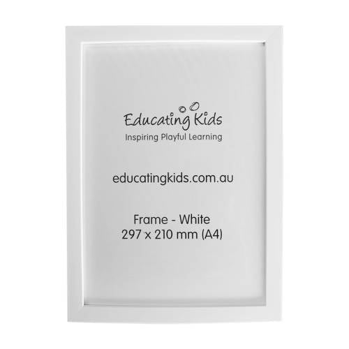 Frame White - A4 - Modern Teaching Aids NZ
