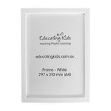 Frame White - A4 - Modern Teaching Aids NZ