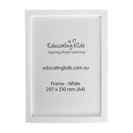 Frame White - A4 - Modern Teaching Aids NZ
