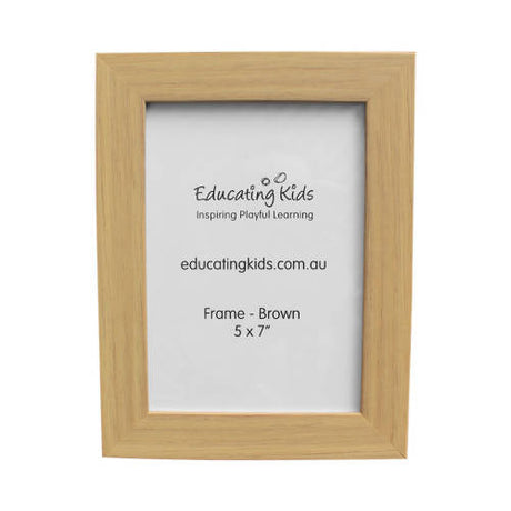 Frame Timber 5x7 inch - Modern Teaching Aids NZ