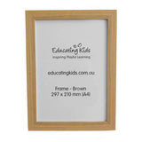 Frame Timber - A4 - Modern Teaching Aids NZ