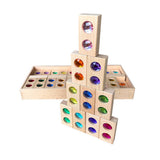 Double Gem Blocks - 45pc - Modern Teaching Aids NZ