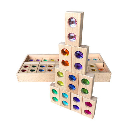 Double Gem Blocks - 45pc - Modern Teaching Aids NZ