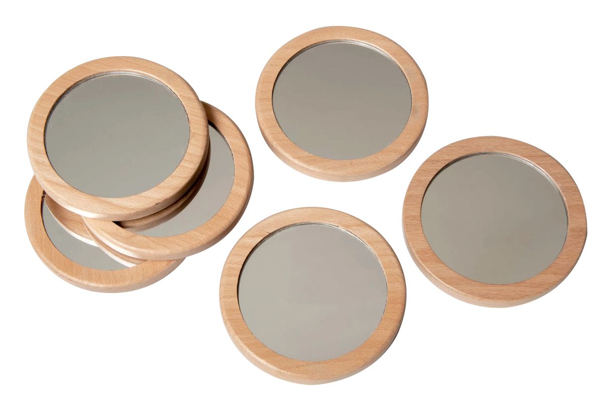 Little Looking Mirrors - Set of 6 - Modern Teaching Aids NZ