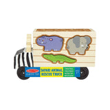 M&D - Animal Rescue Shape Sorting truck - Modern Teaching Aids NZ