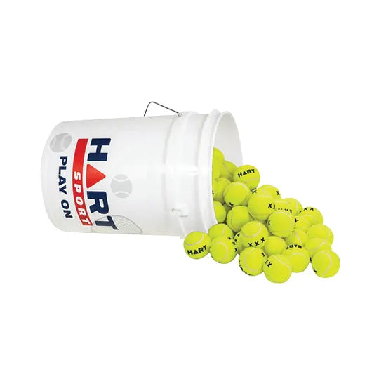 HART X-Out Tennis Balls Bucket of 96 - Modern Teaching Aids NZ