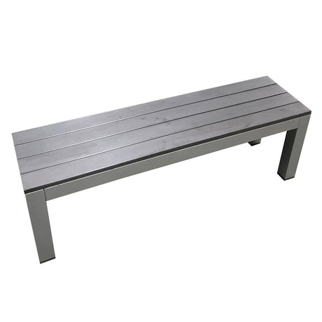 Outdoor Child Bench - Charcoal - Modern Teaching Aids NZ