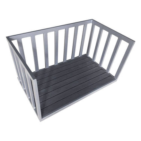 Outdoor Block Trolley Grey Charcoal 100x60x60 - Modern Teaching Aids NZ