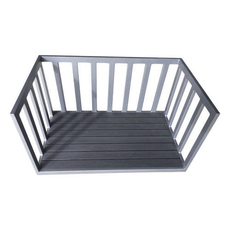 Outdoor Block Trolley Grey Charcoal 100x60x60 - Modern Teaching Aids NZ