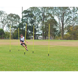 HART Rubber Base Agility Pole Yellow - Modern Teaching Aids NZ