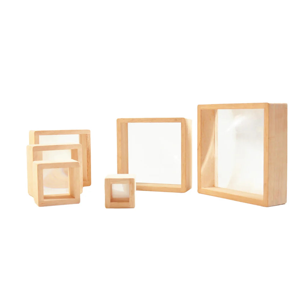 Magnification Lens Blocks – 6pc - Modern Teaching Aids NZ